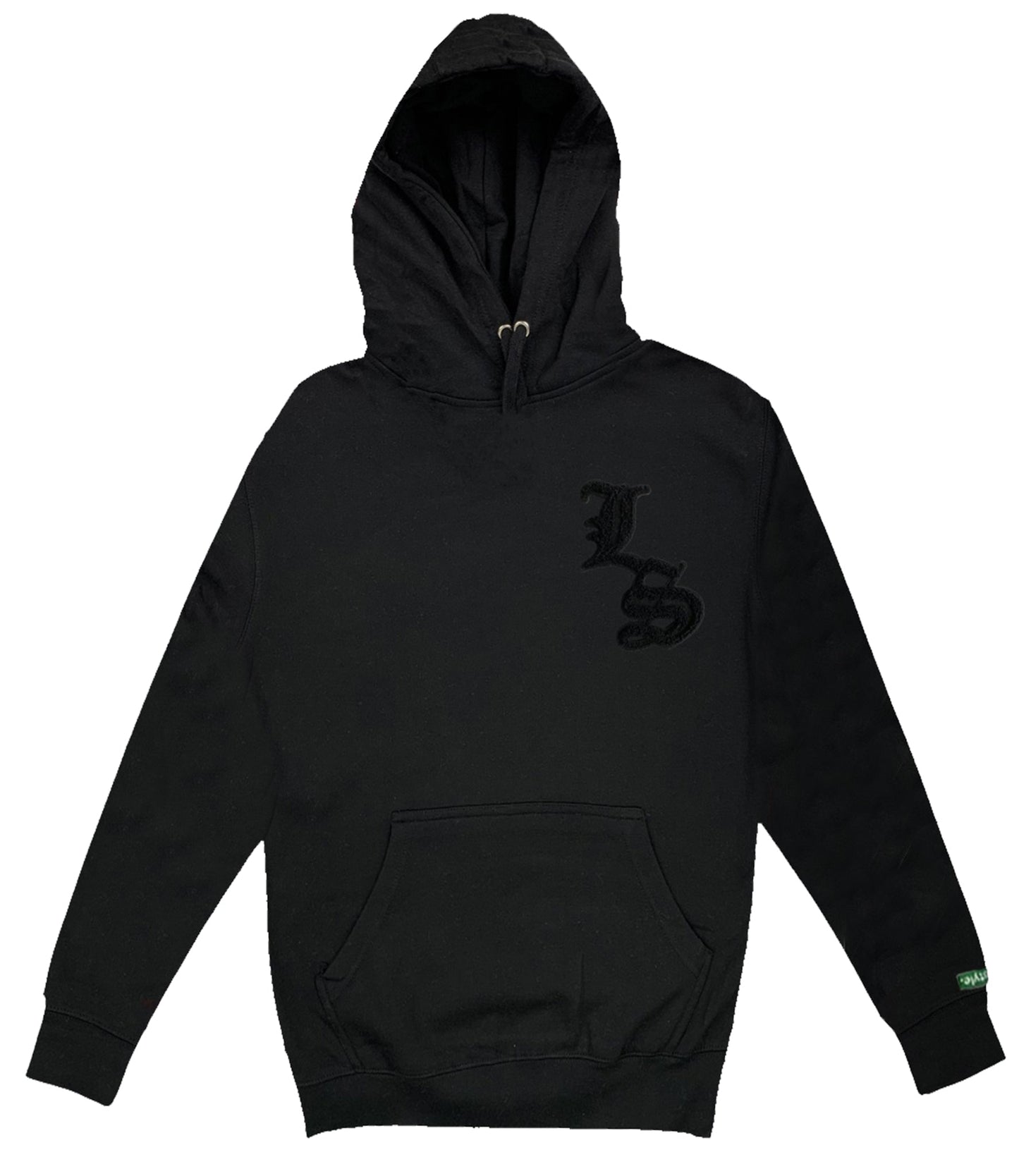 Black w/ Black LS Hoodie