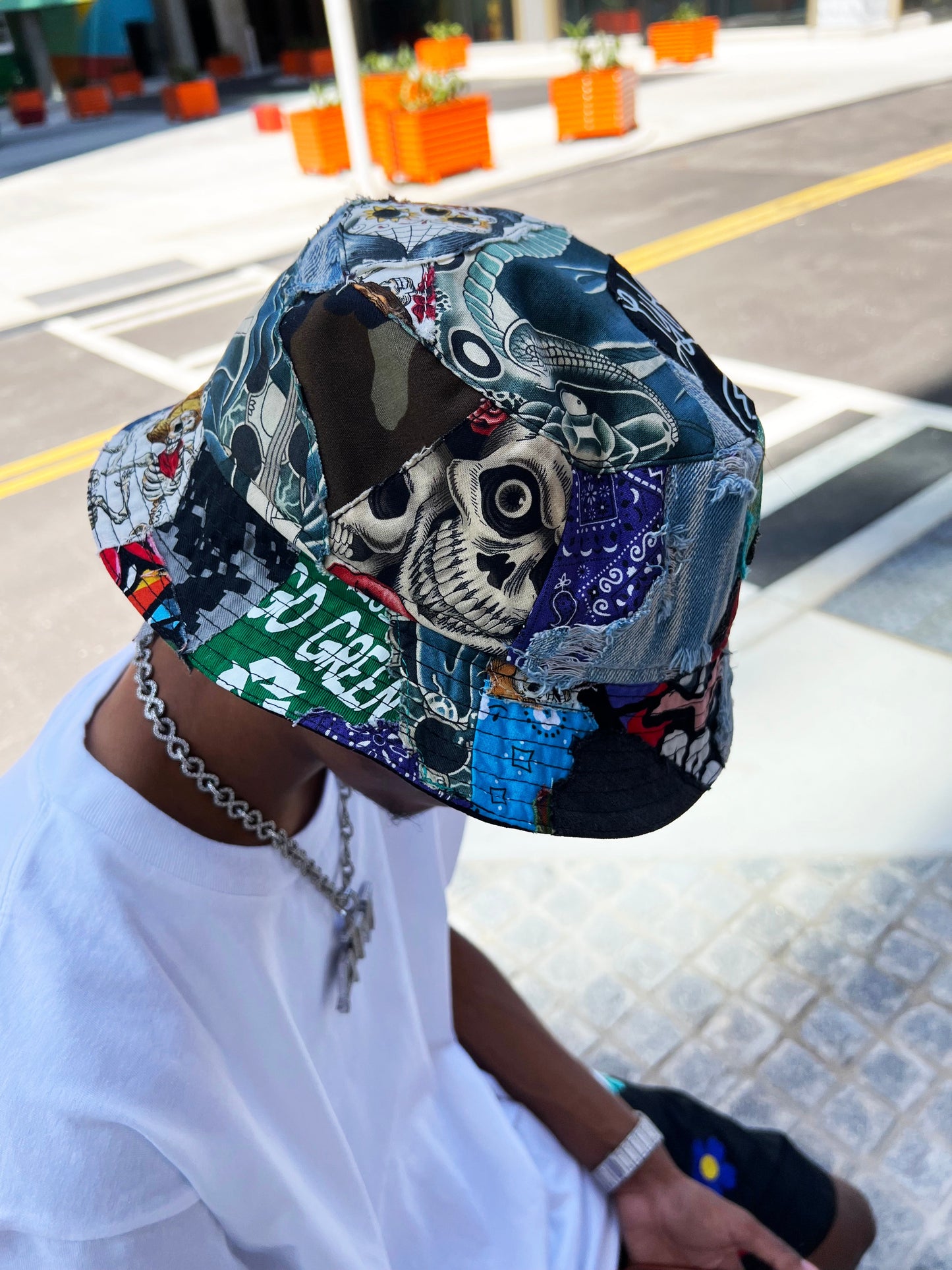 Repurposed Lyfestyle Bucket Hat