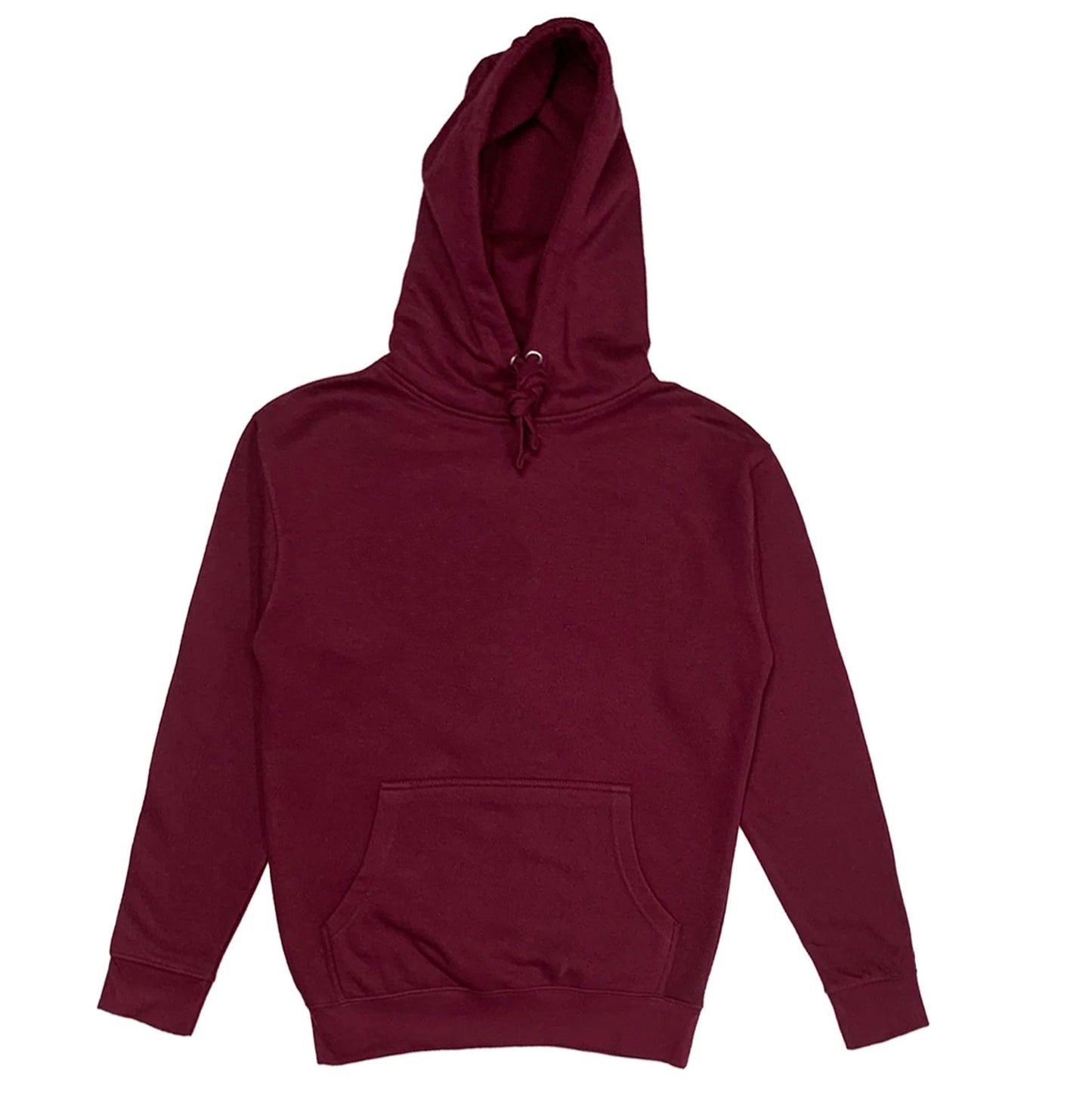 Blank Burgundy Hoodie