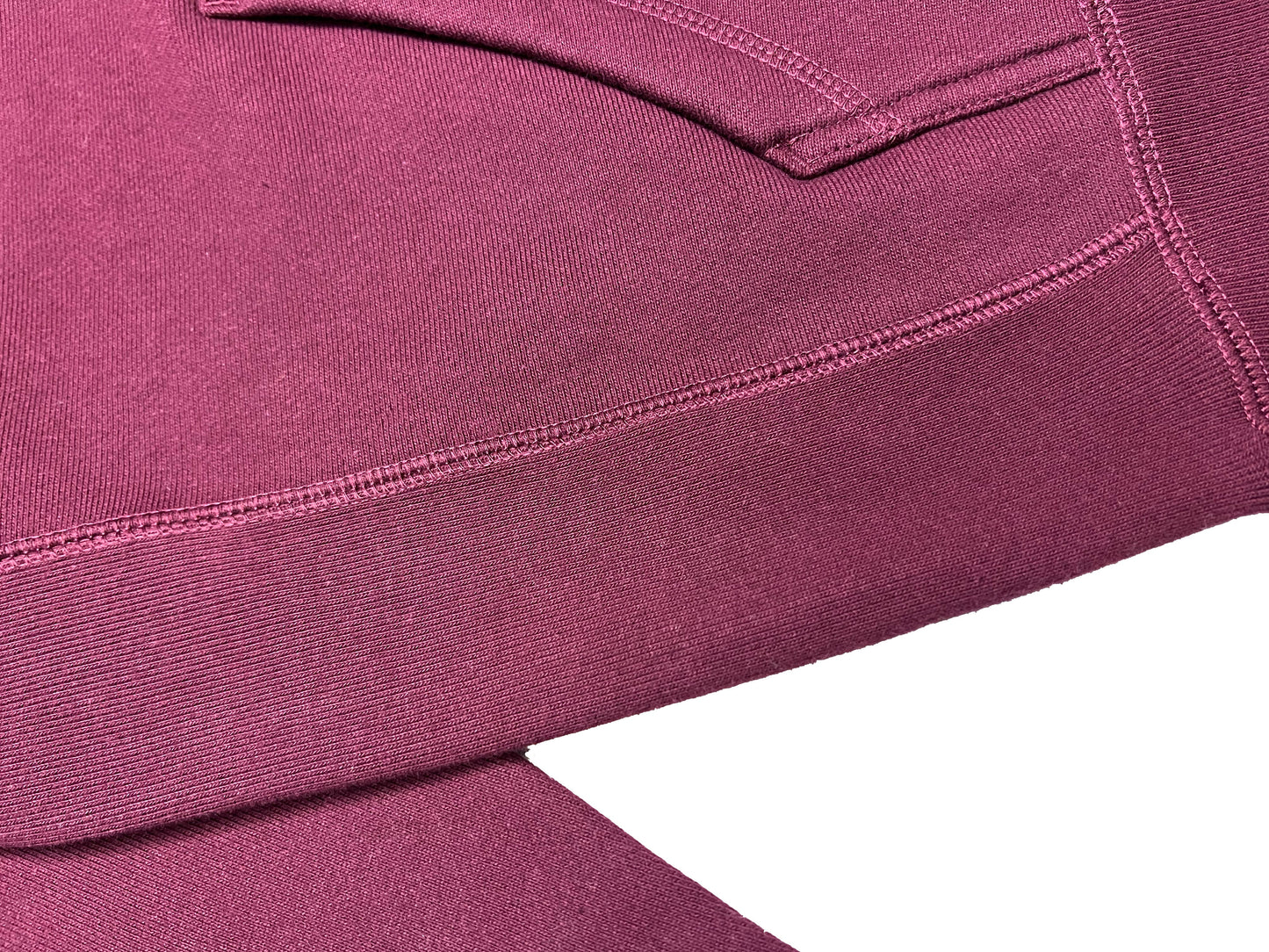 Maroon Box Logo Hoodie
