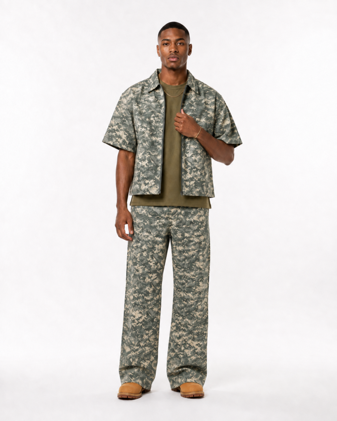 "Military Commander" Short Sleeve Set