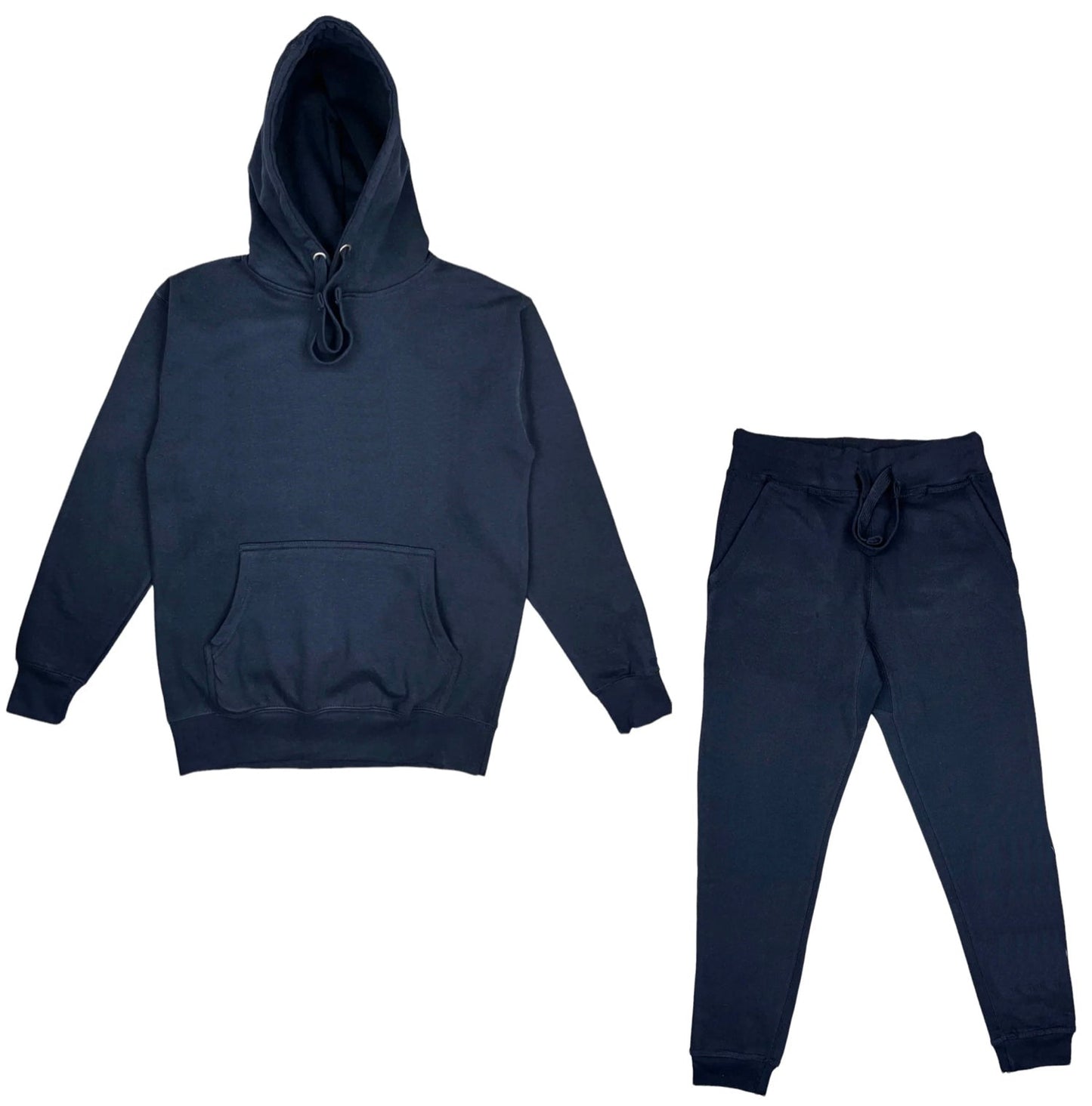 Blank Navy Blue Sweatsuit