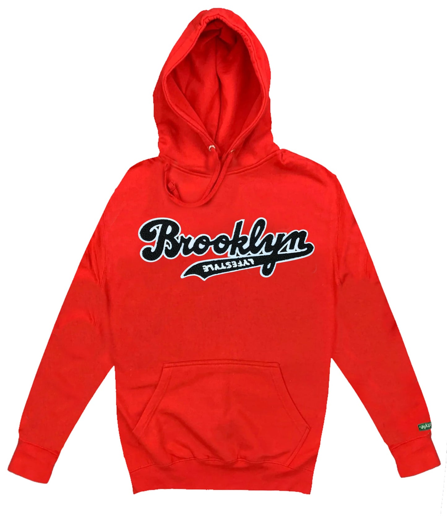 Black w/ White Brooklyn Lyfestyle Hoodies