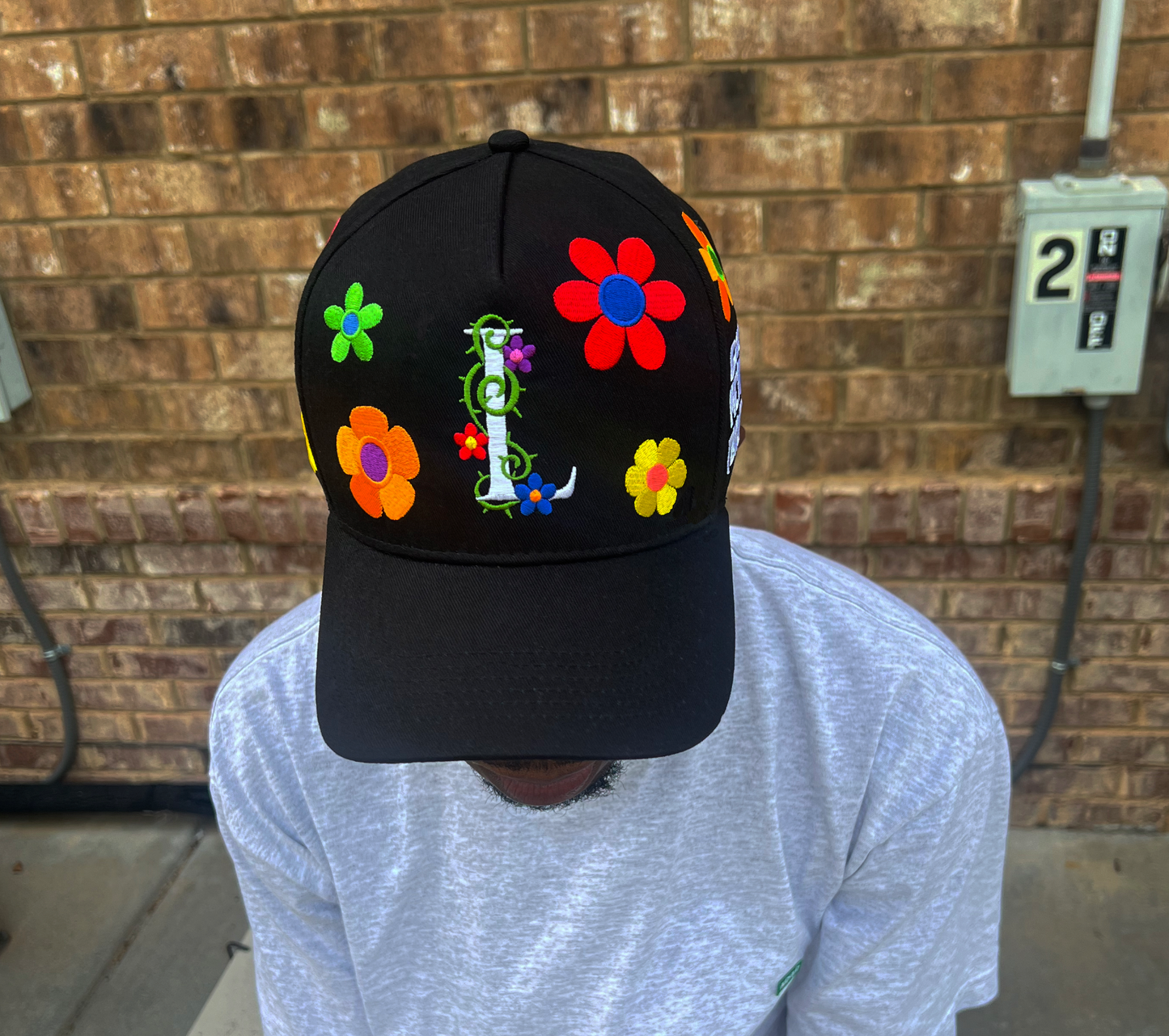 Floral Lyfestyle Snapback Hat