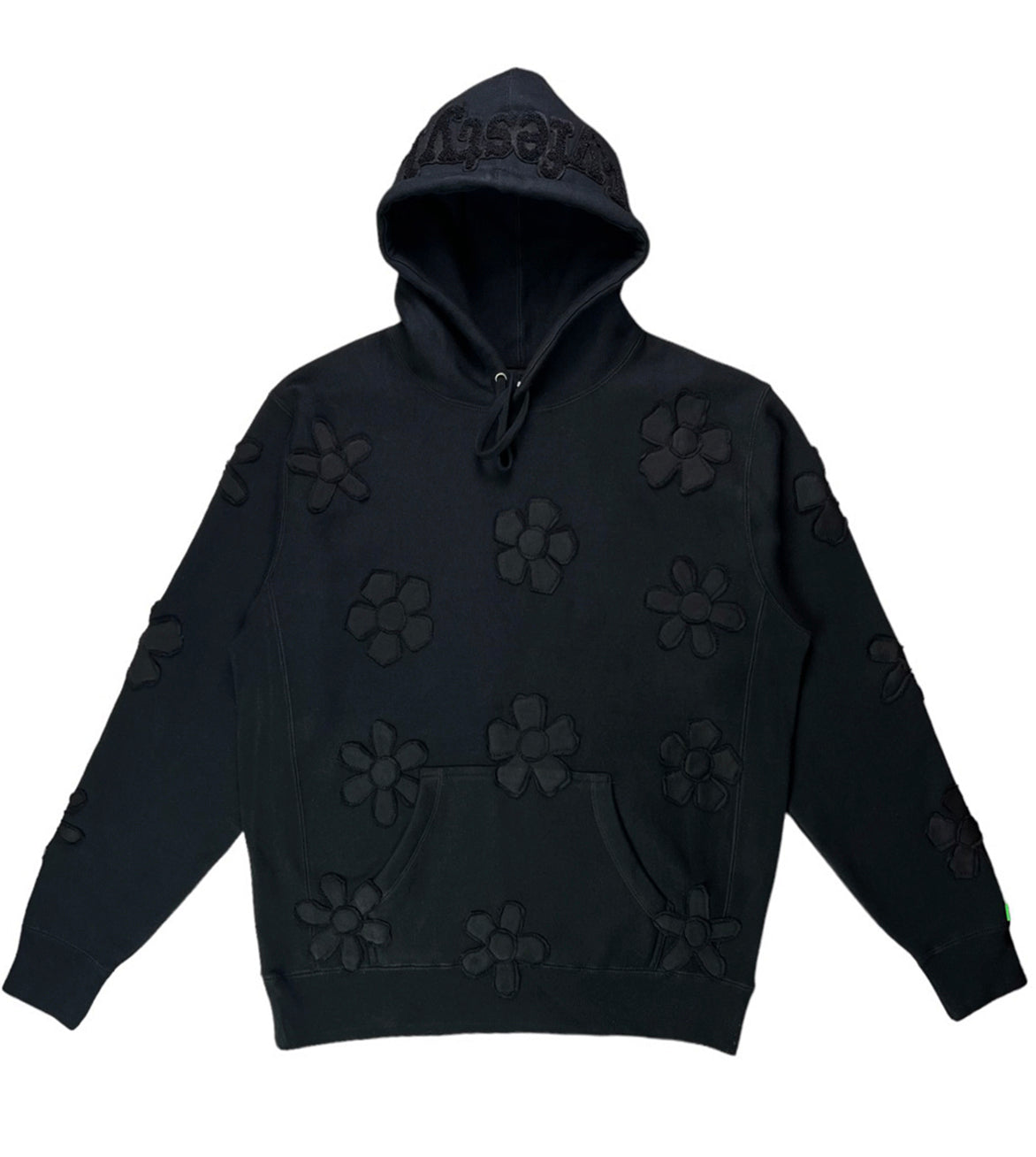 Black Floral Lyfestyle Hoodie