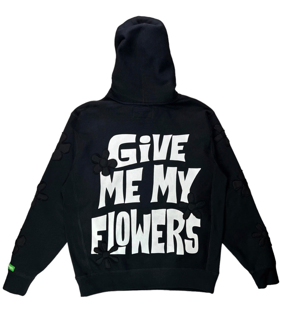 Black Floral Lyfestyle Hoodie