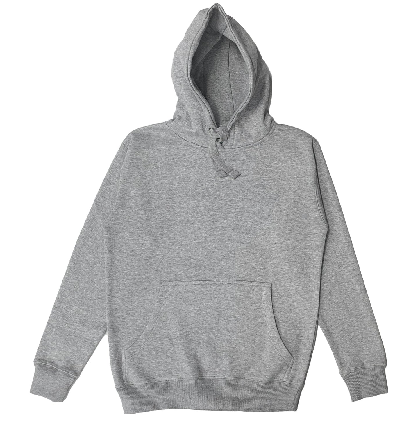 Blank Dark Heather Grey Hoodie
