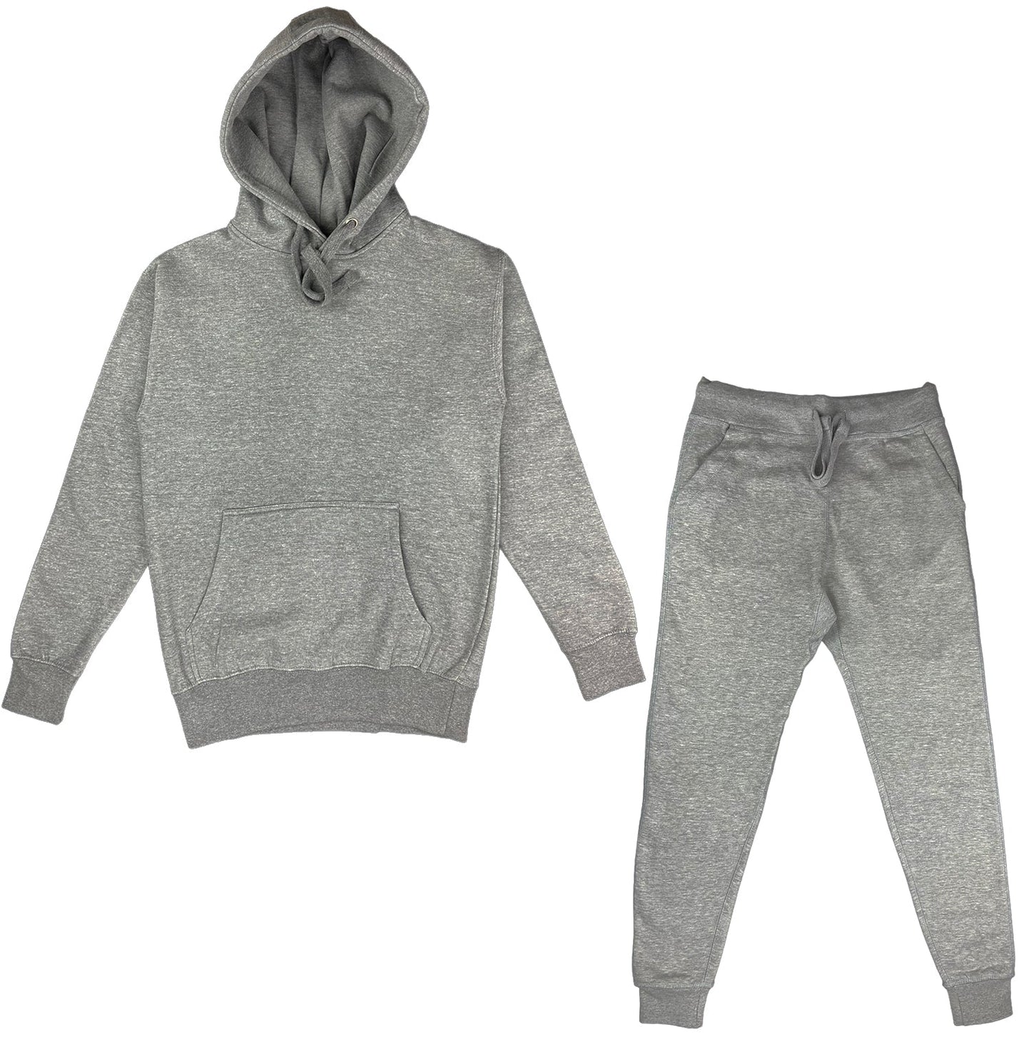 Blank Dark Heather Grey Sweatsuit
