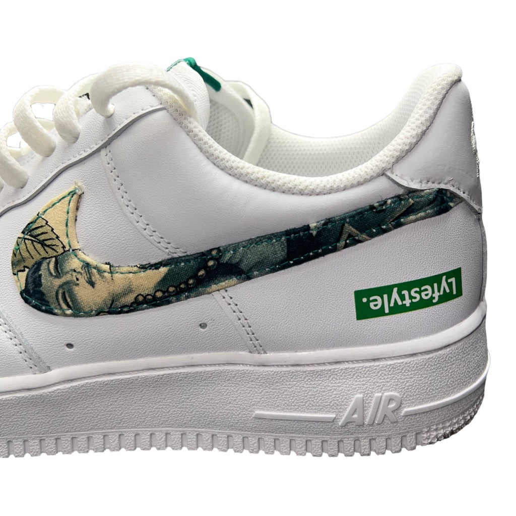 Custom Spray Paint Graffiti Lyfestyle Air Force 1s – Lyfestyle Clothing