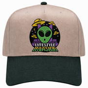 Lyfestyle Invasion Snapback Hat (Tan)