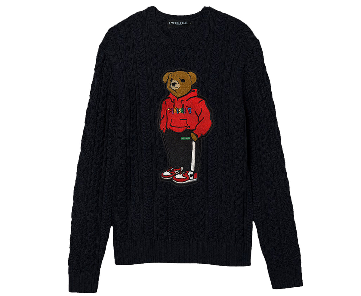 Lyfestyle Teddy Bear Sweater