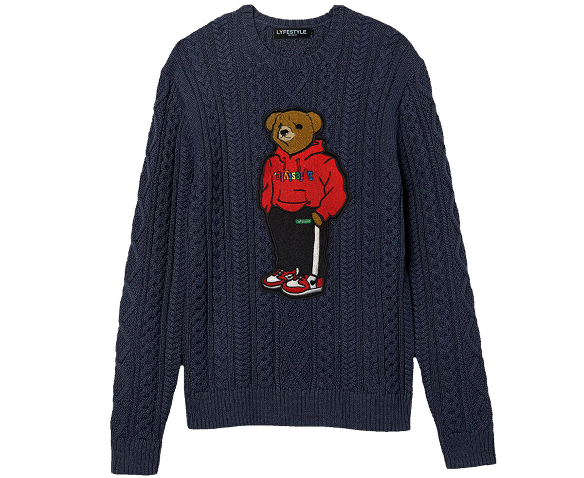 Lyfestyle Teddy Bear Sweater