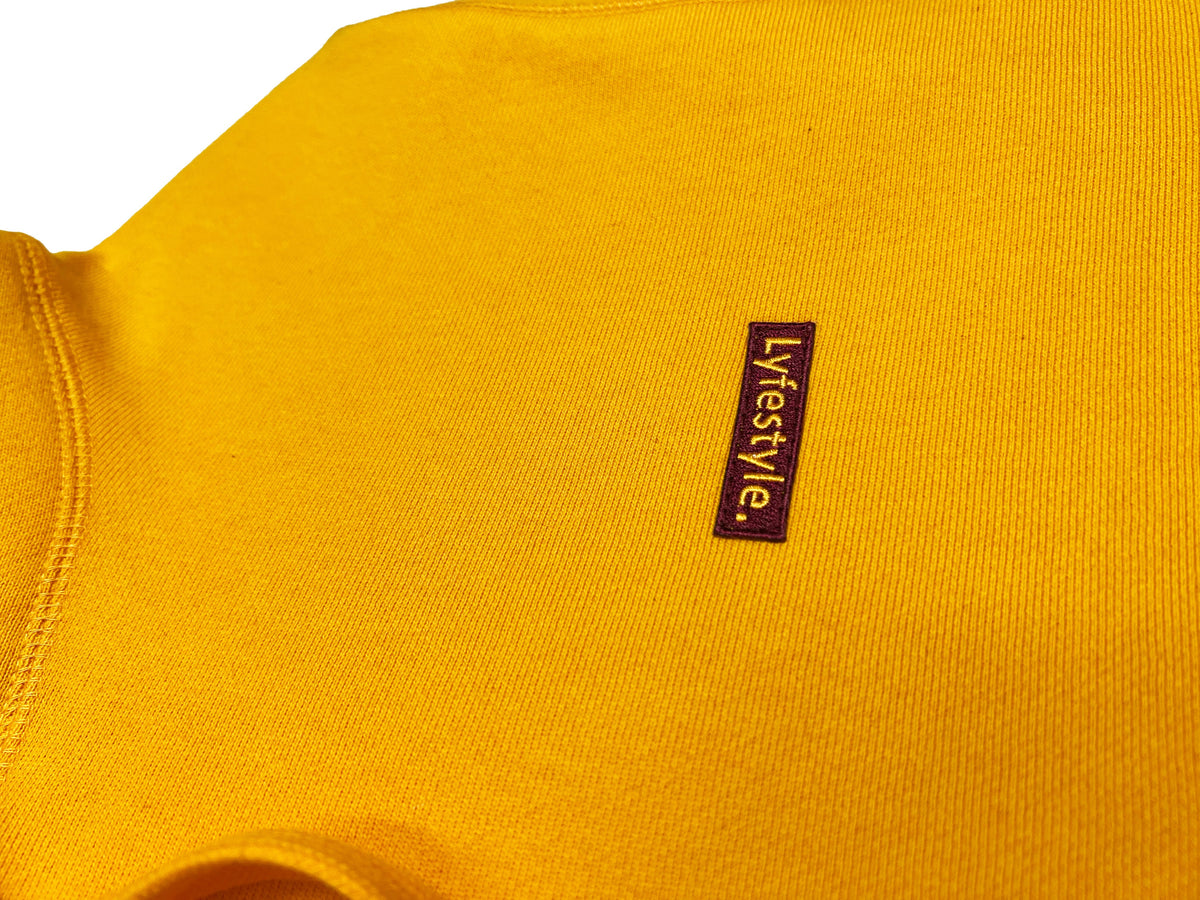 Maroon Box Logo Hoodie