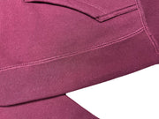 Maroon Box Logo Hoodie