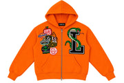 Orange "La Serpiente" Hoodie (Pre-Order)