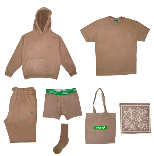 Camel Hand Dyed Set