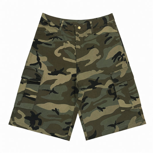 Camo Cargo Shorts