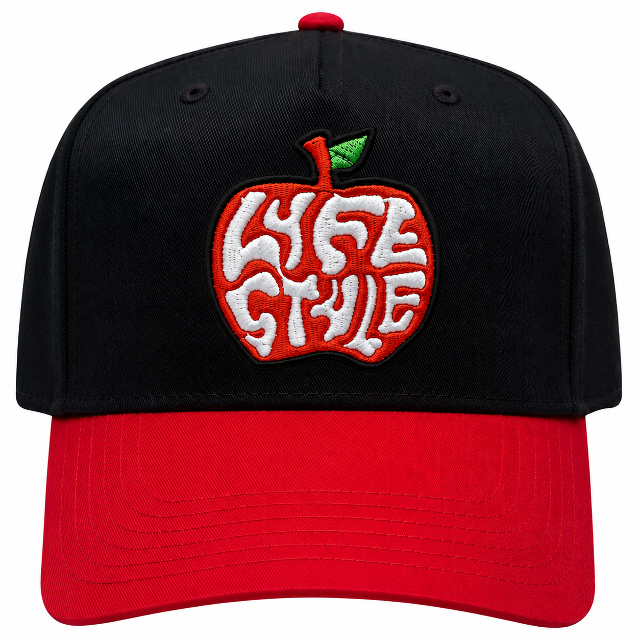 Lyfestyle Big Apple Snapback Hat (Black)