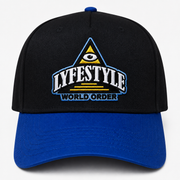 Lyfestyle World Order Snapback Hat (Black)