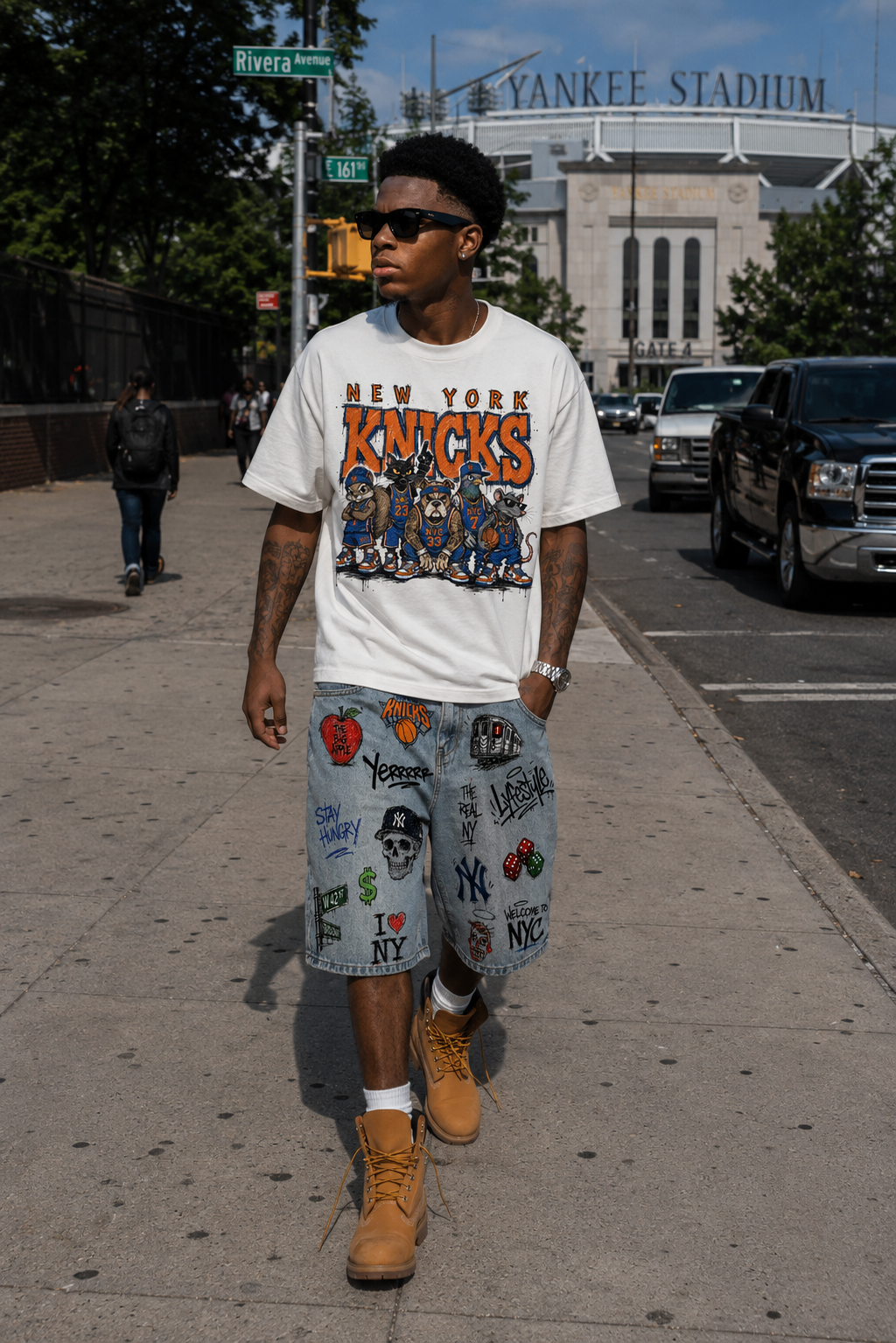 "SoNY" Denim Shorts