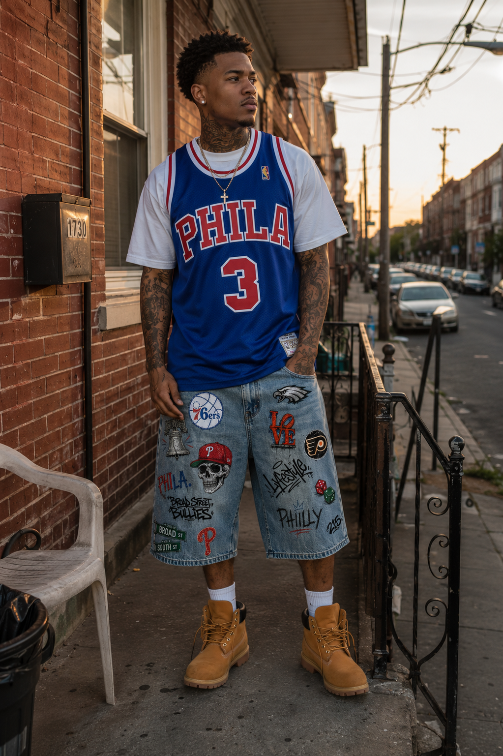 "SoPHI" Denim Shorts