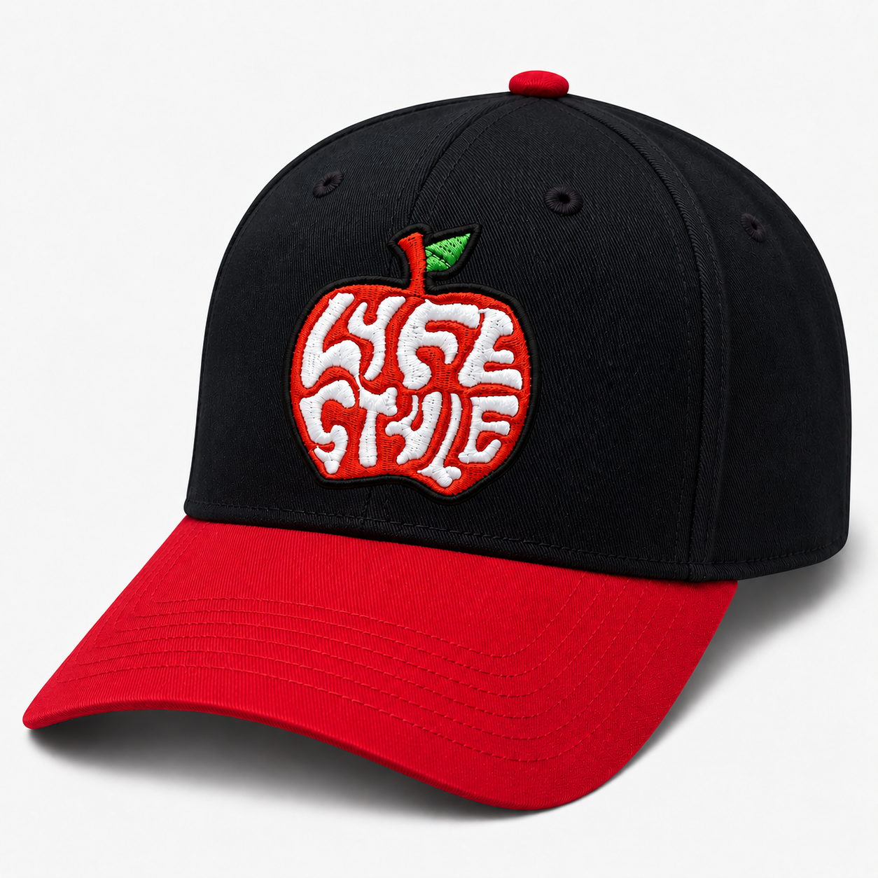 Lyfestyle Big Apple Snapback Hat (Black)
