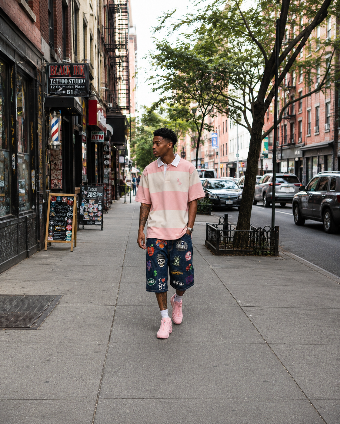 Striped LS Polo Shirts