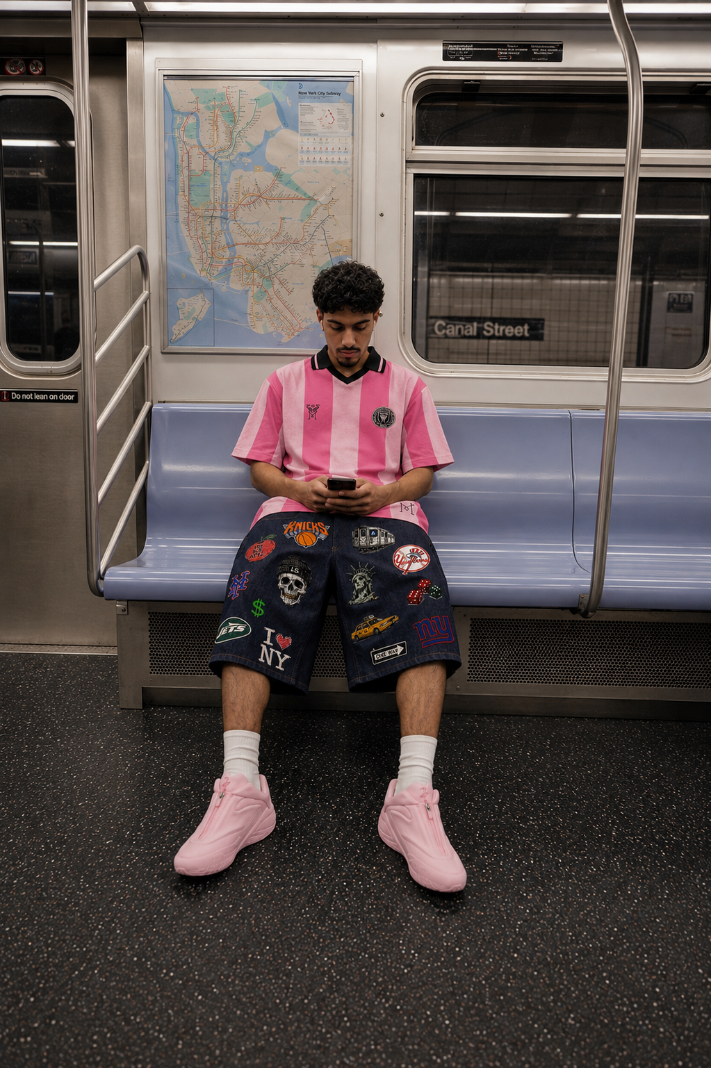 "TooNY" Raw Denim Shorts
