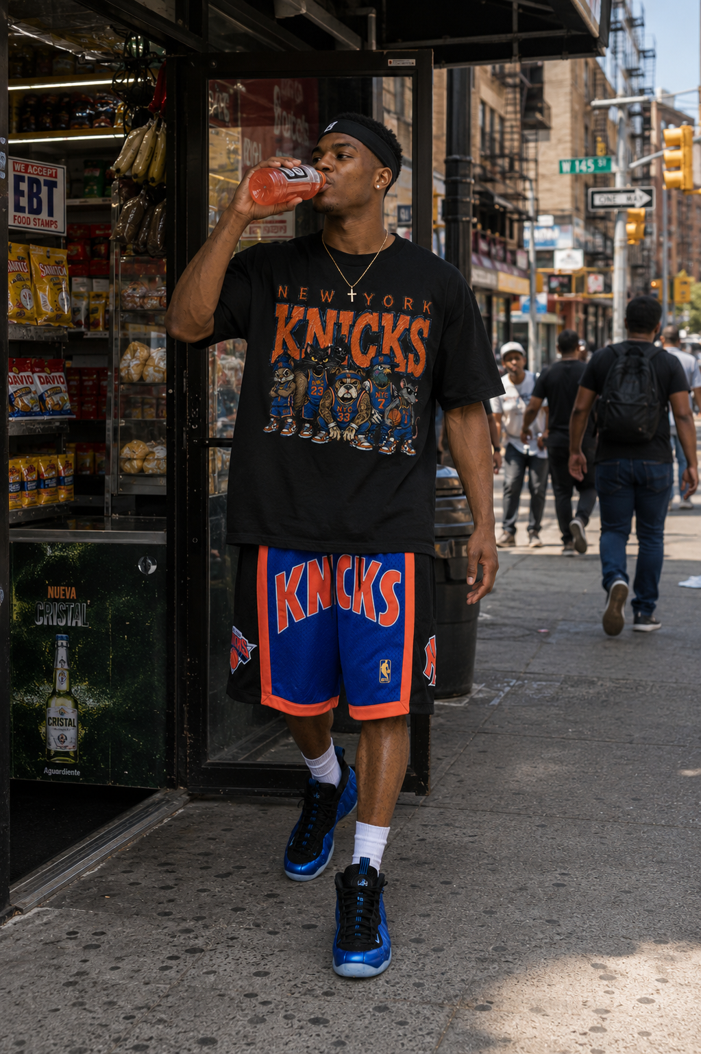 "Concrete Jungle" Knicks Tee