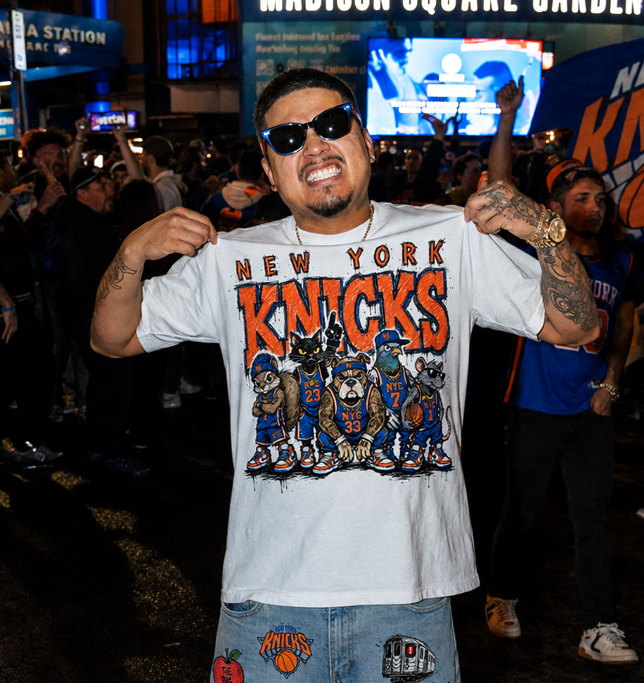 "Concrete Jungle" Knicks Tee