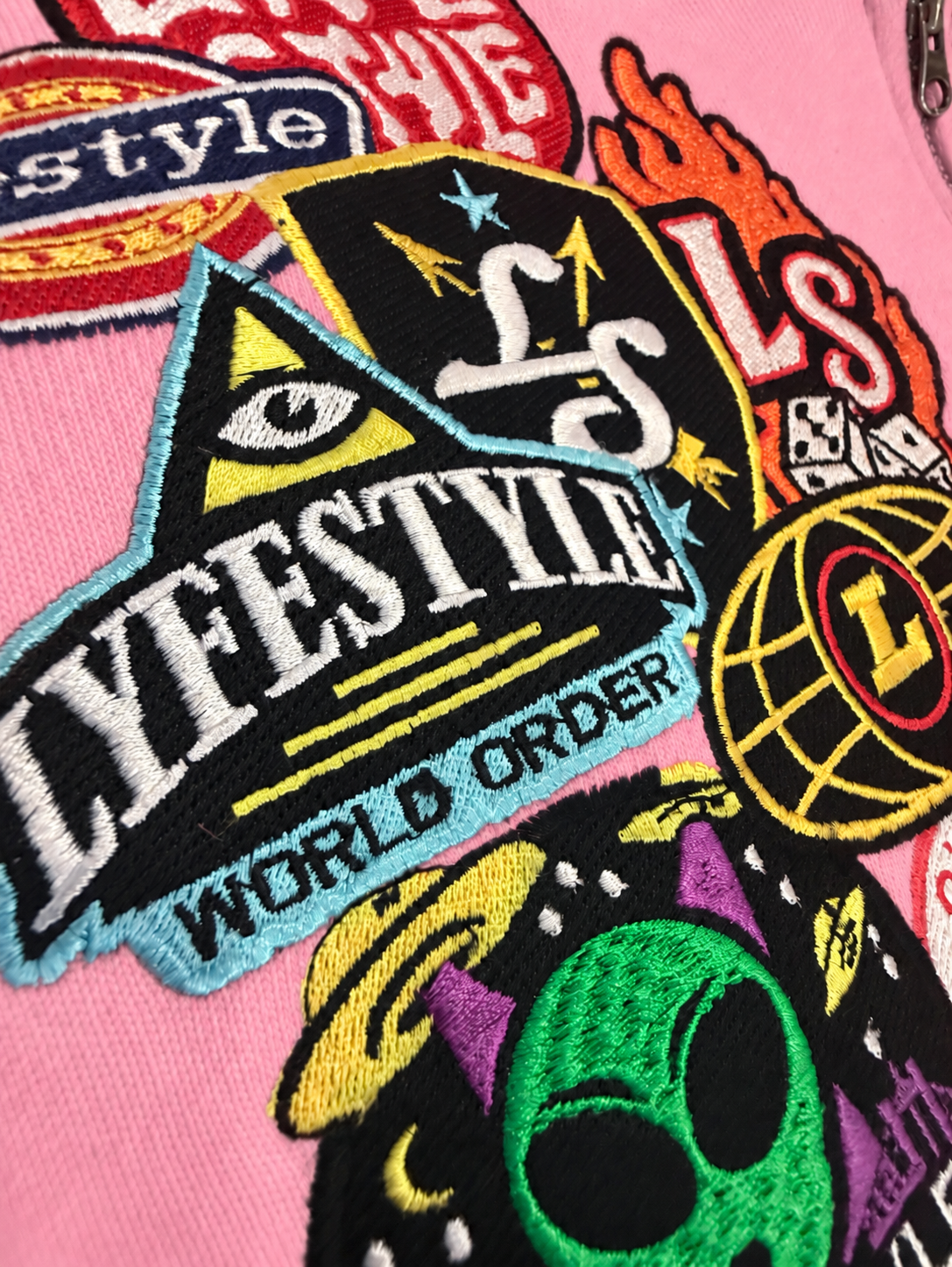 Pink "La Serpiente" Hoodie (Pre-Order)