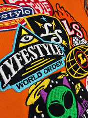 Orange "La Serpiente" Hoodie (Pre-Order)