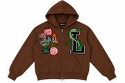Brown "La Serpiente" Hoodie (Pre-Order)