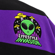 Purple & Black Rugby Shirt