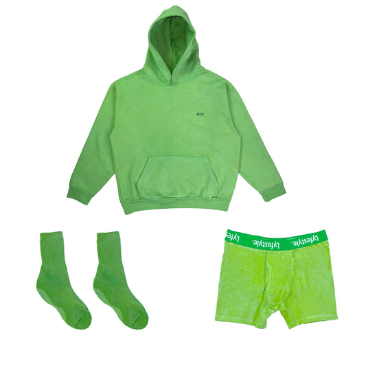 Spring Green Hand Dyed Set