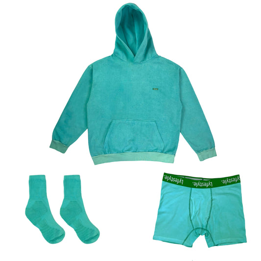 Seafoam Green Hand Dyed Set