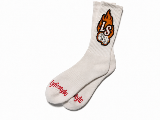 LS Flame Socks