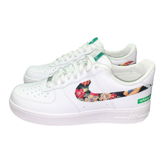 Custom "Guadalupe" Lyfestyle Air Force 1s