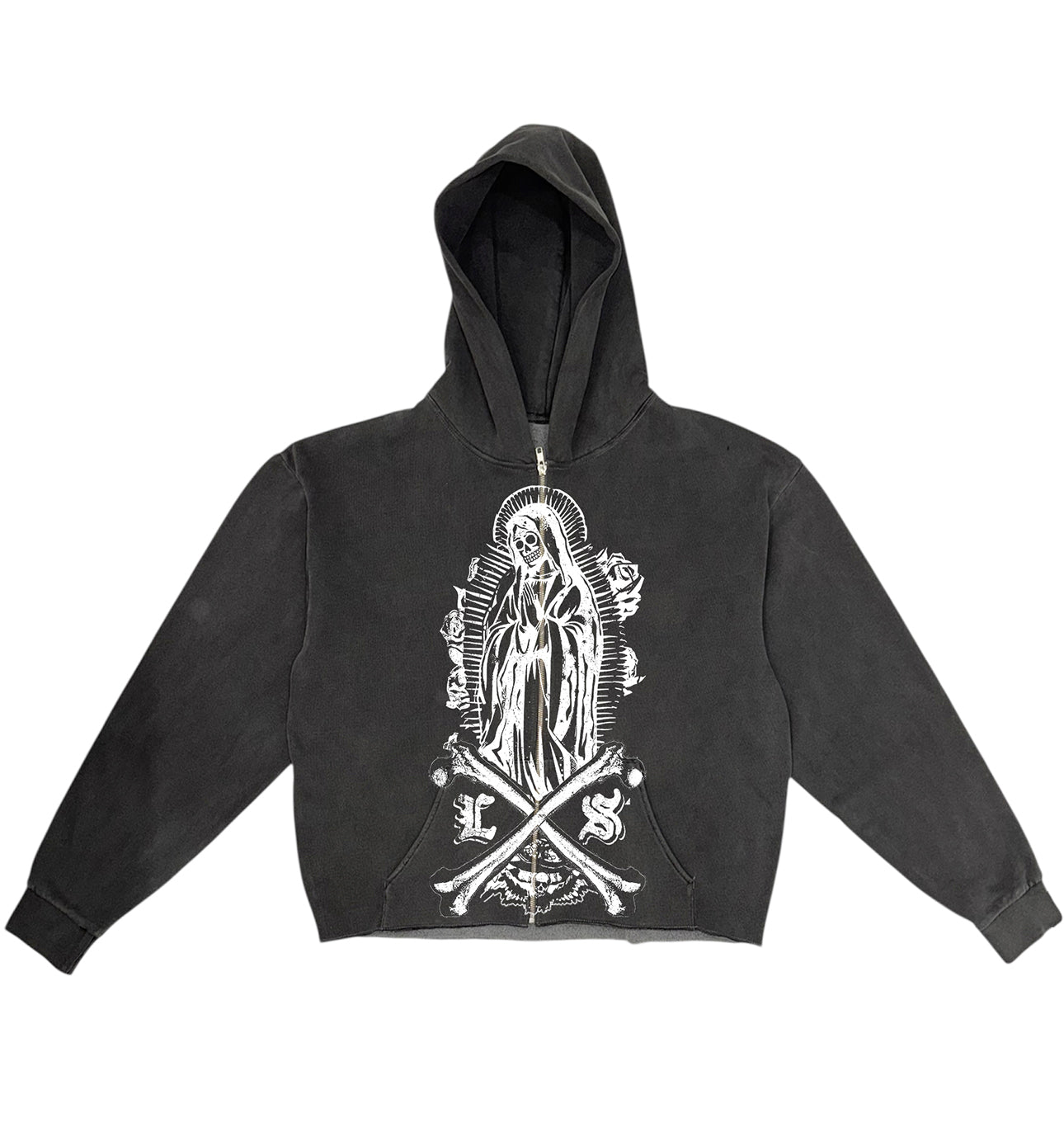 Dead Guadalupe Zip-Up Hoodie