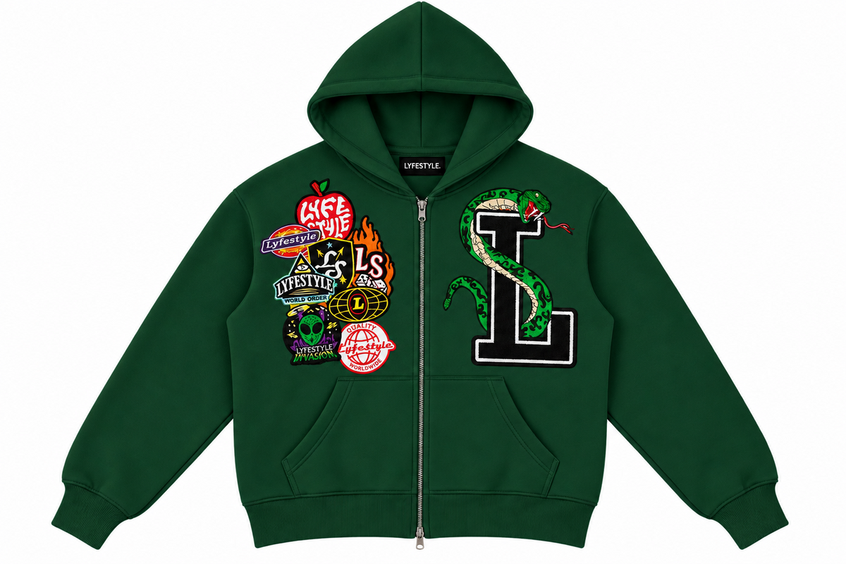 Hunter Green "La Serpiente" Hoodie (Pre-Order) (Copy)