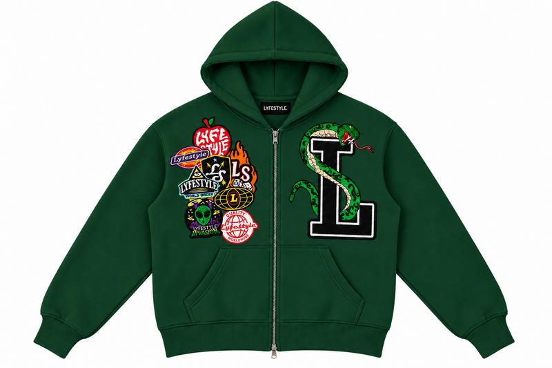Hunter Green "La Serpiente" Hoodie (Pre-Order)