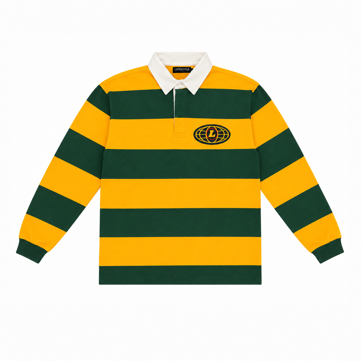 Gold & Green Rugby Shirt
