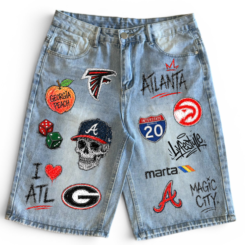 "SoATL" Denim Shorts