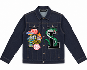 "La Serpiente" Denim Jacket