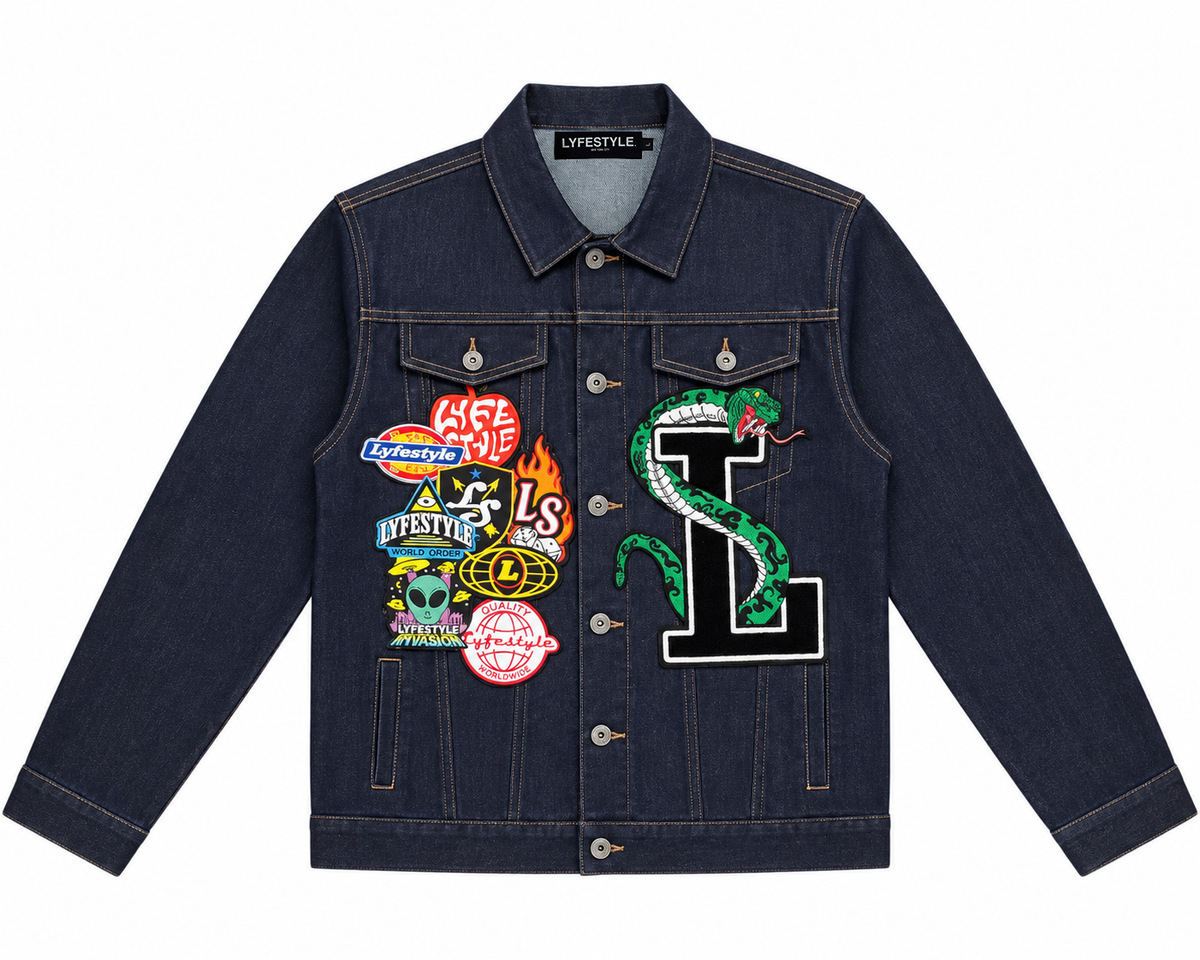 "La Serpiente" Denim Jacket