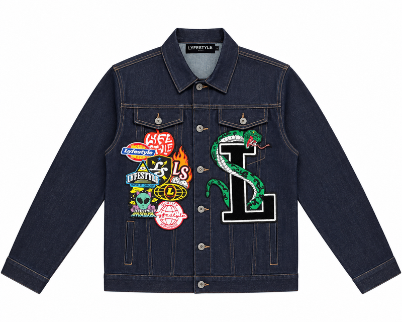 "La Serpiente" Denim Jacket