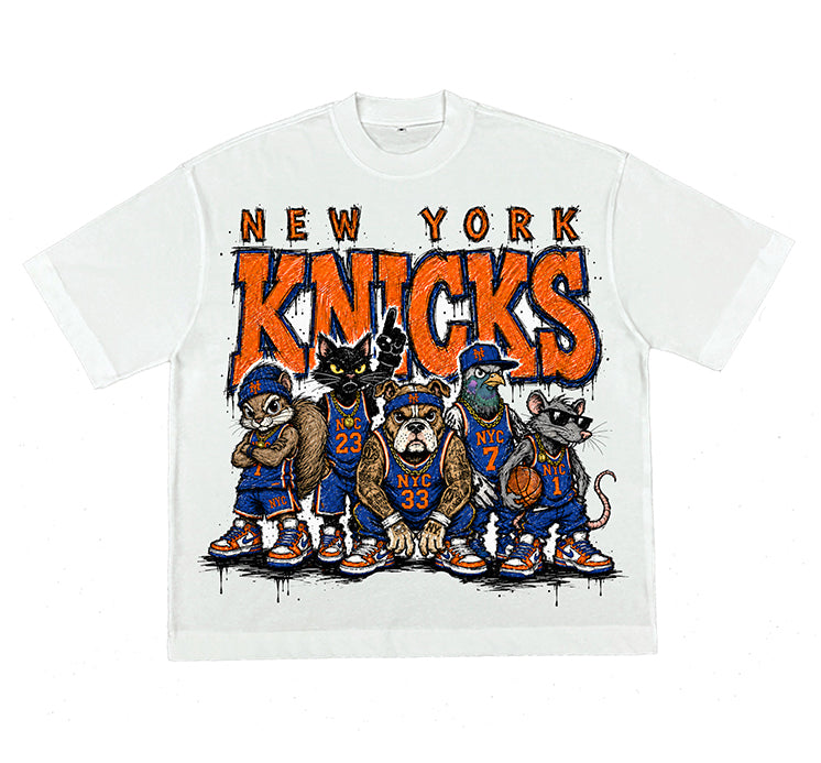 "Concrete Jungle" Knicks Tee