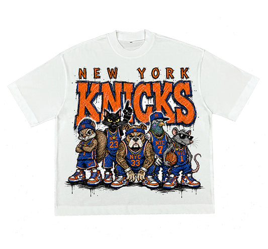 "Concrete Jungle" Knicks Tee
