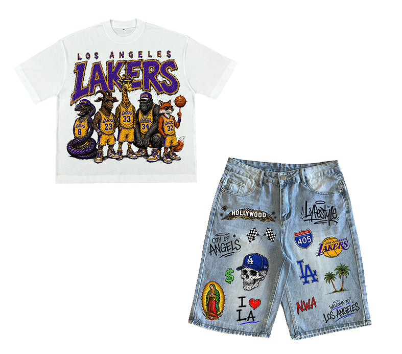 Youth "SoLA" Short Set