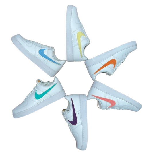 Custom "Pastel Pack" Lyfestyle Air Force 1s